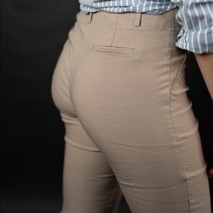 Khaki dress pants
